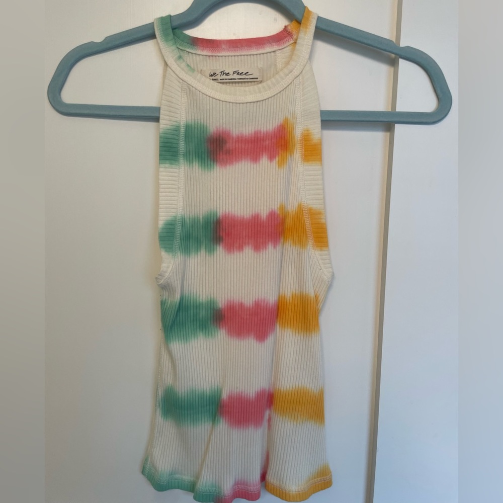 Free People/We The Free extra small tie die tank top